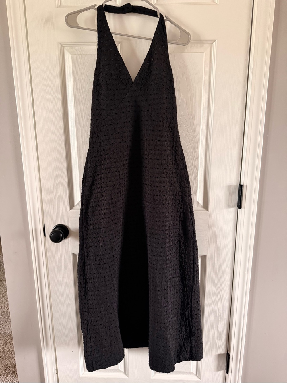 Black Halter Maxi Dress -  A New Day